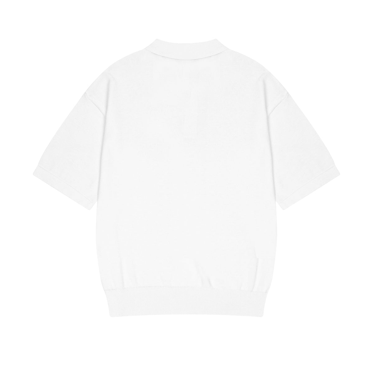 "on air" Polo knit off white