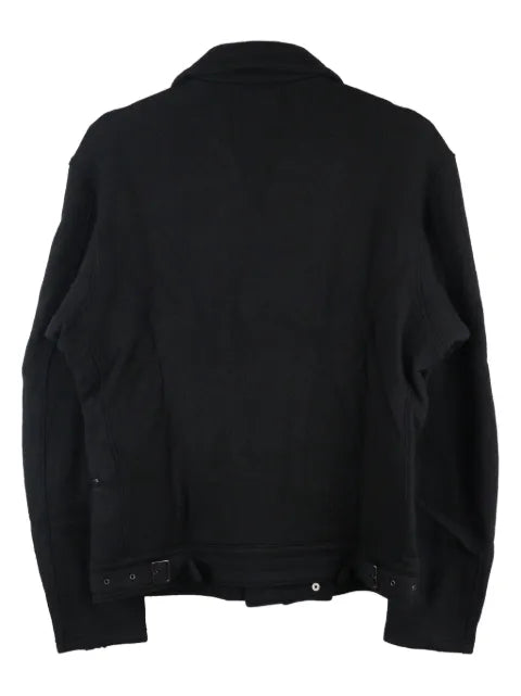 Yohji Yamamoto Re felted biker jacket