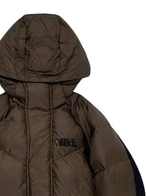 Nike panelled "Brown" puffer jacket