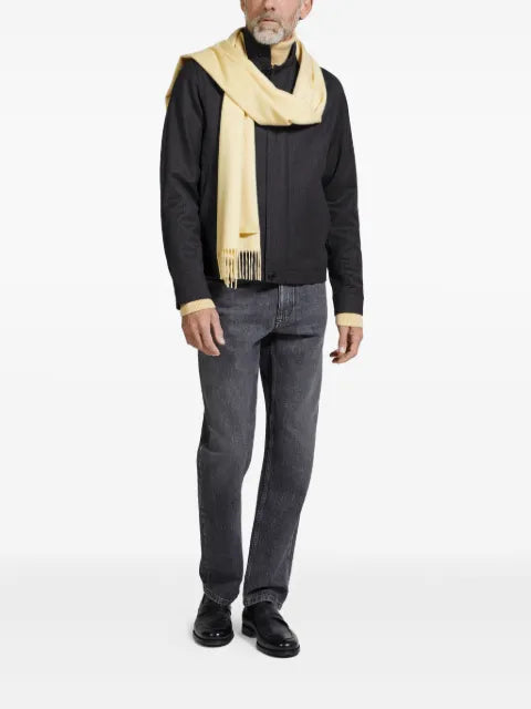 Zegna high-neck wool jacket