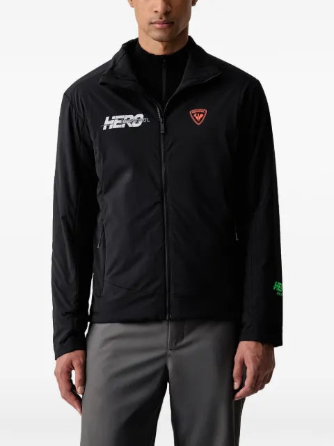 Rossignol logo-print zip-up jacket