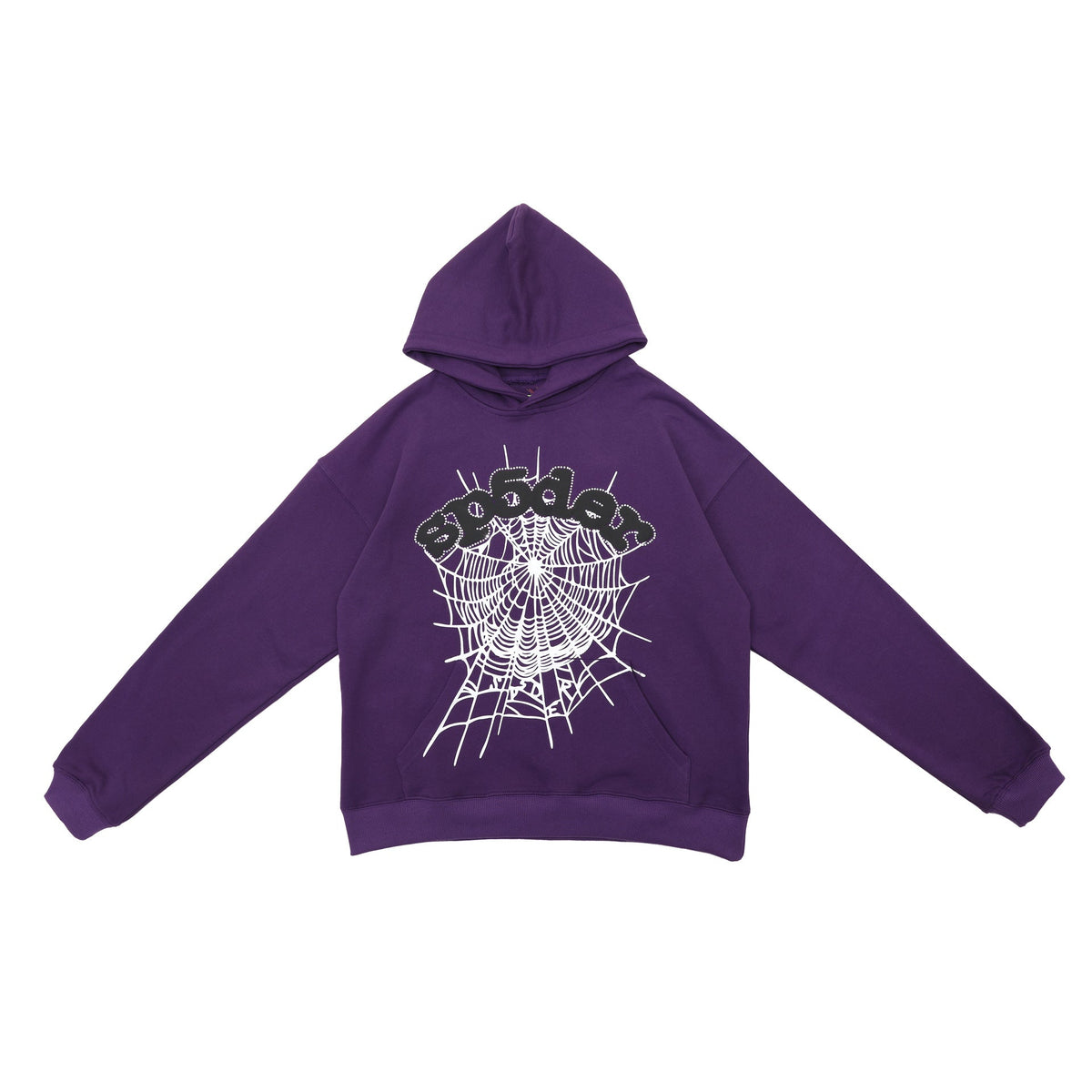 Sp5der Hoodie Spider Web Star Printed Casual