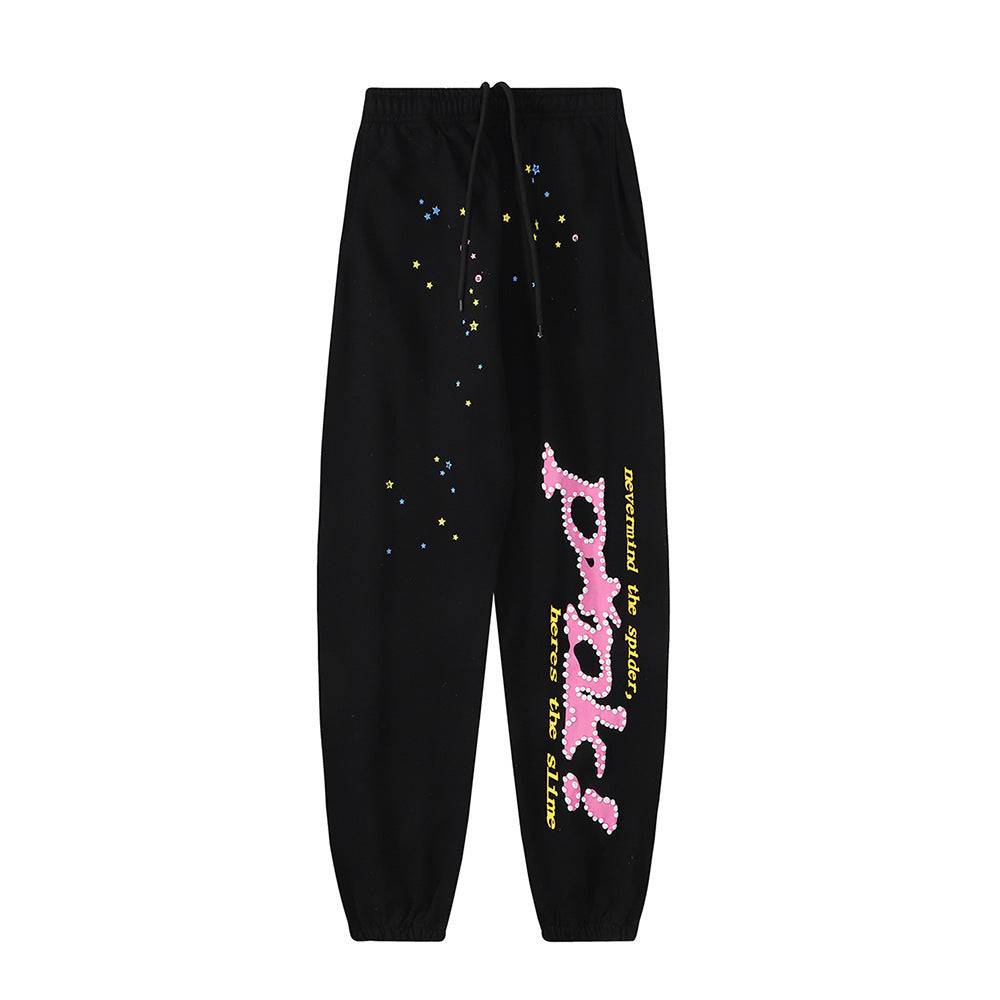 Sp5der Hoodie & Sweatpants 2 Piece Set Spider Web Sports