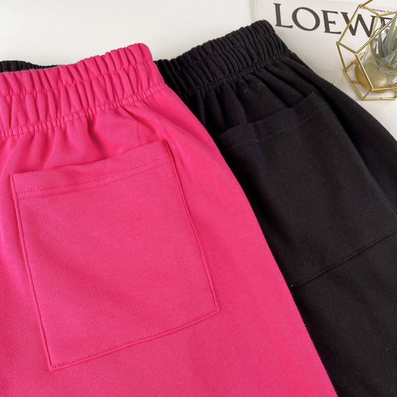 Sp5der Sweatpants Graffiti Trousers Terry Shorts