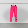 Sp5der Sweatpants Graffiti Trousers Terry Shorts