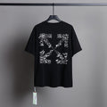 Ow T Shirts Arrow Male and Female Trendy Brand Short Sleeve