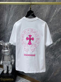 CHH Chrome Hearts T Shirts Embroidered Colored Classic Cross Horseshoe  18 ratings
