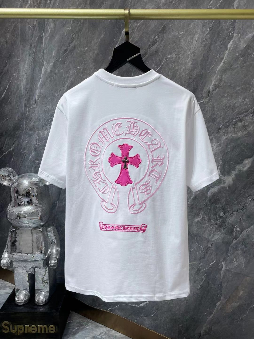 CHH Chrome Hearts T Shirts Embroidered Colored Classic Cross Horseshoe  18 ratings