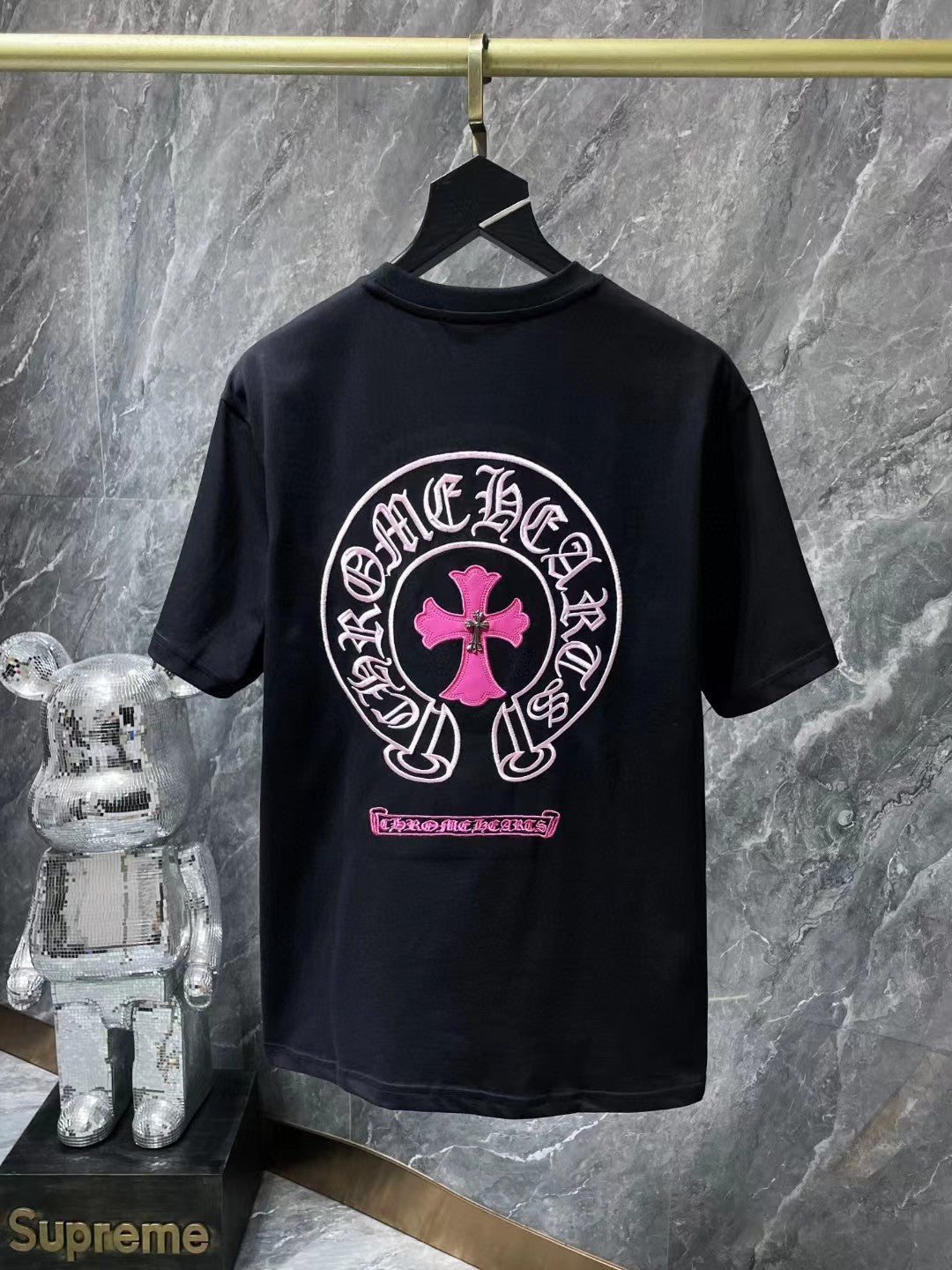 CHH Chrome Hearts T Shirts Embroidered Colored Classic Cross Horseshoe  18 ratings