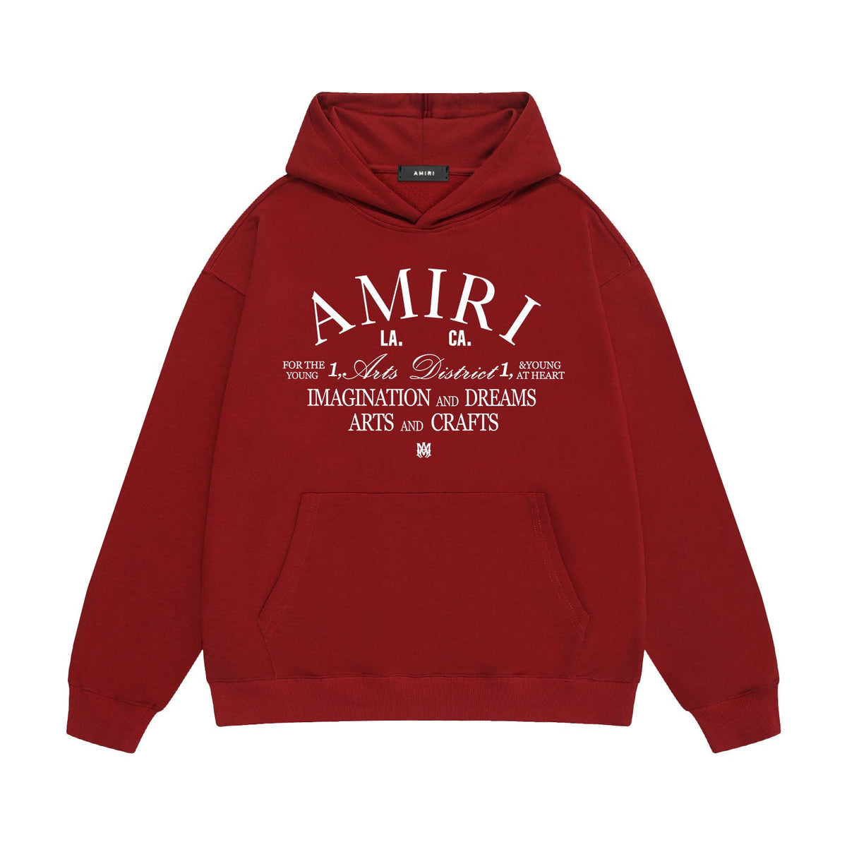 Amiri Hoodie Printed Trendy Pure Cotton