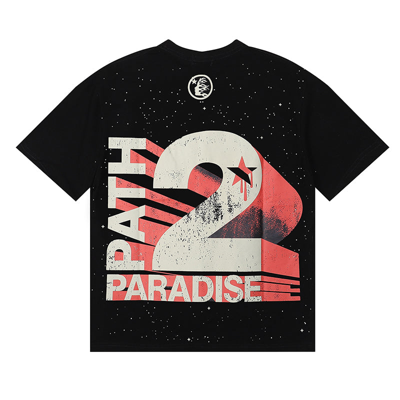 HS T Shirts Retro abstract print