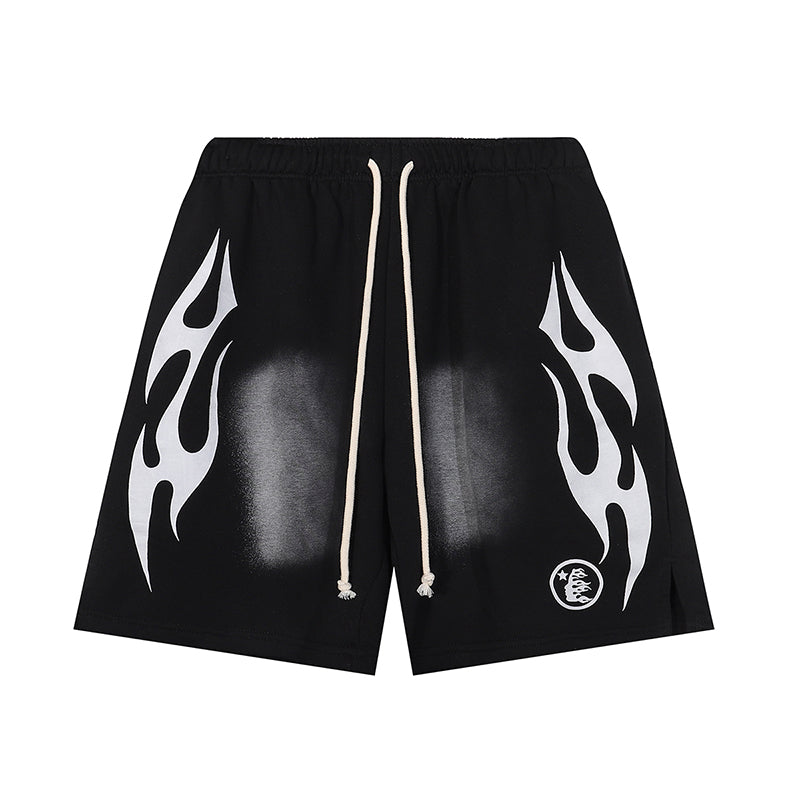 HS Shorts Retro abstract print