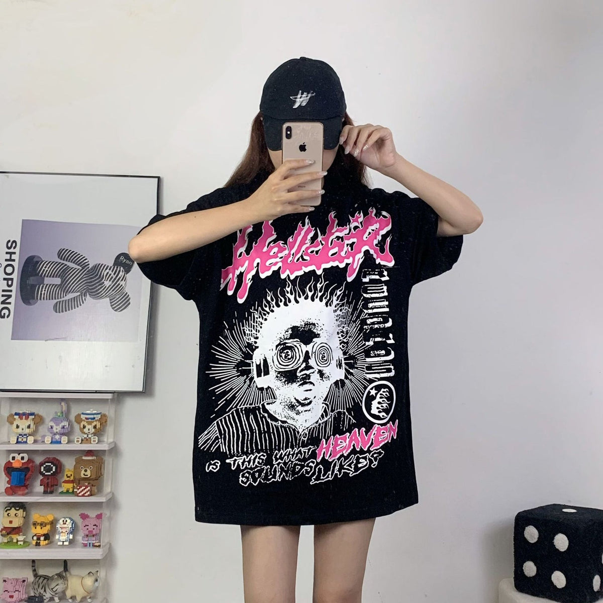 HS T Shirt Summer Creative Pattern Unisex
