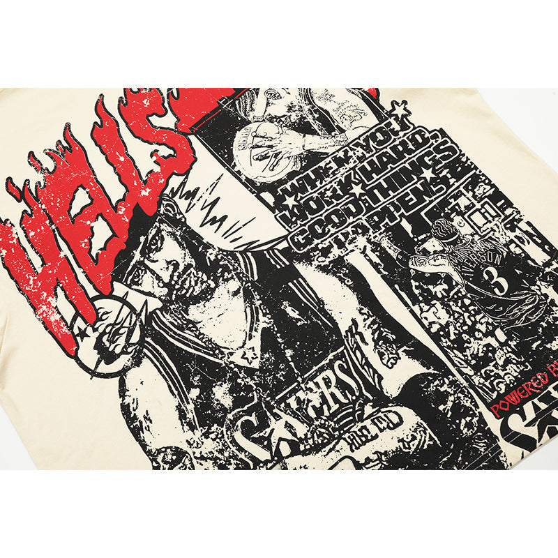 HS T-shirt Direct Printing Pattern