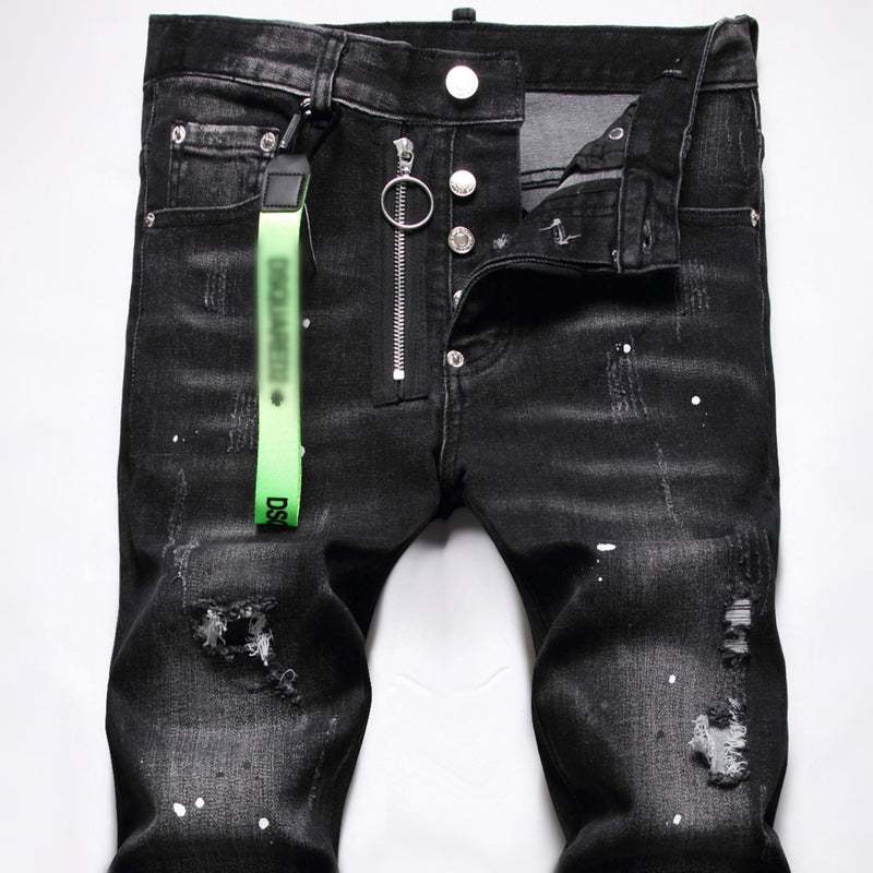 DSQ2 Jeans Ripped Stretch Jeans