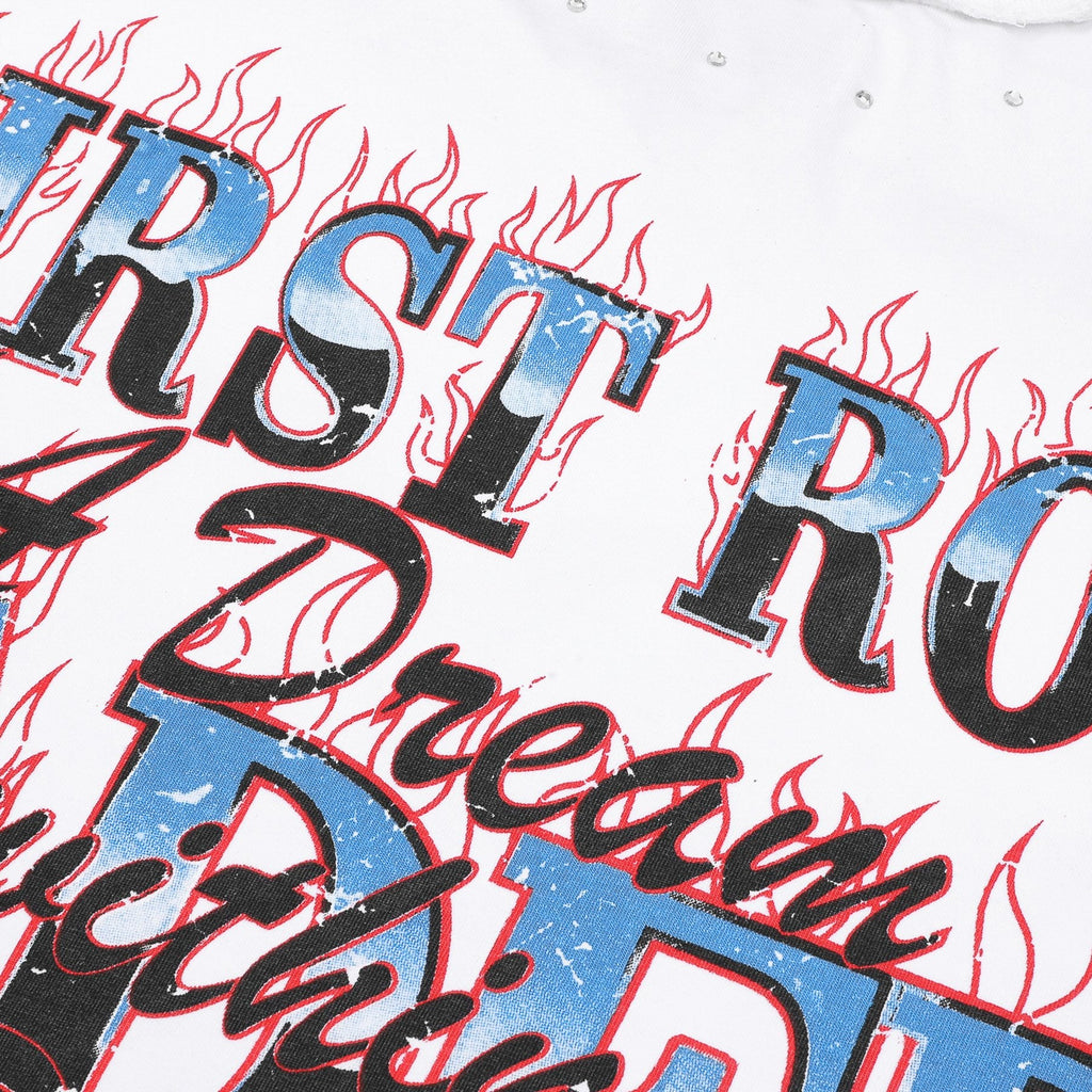 FIRST ROW Lost Utopia Burning Flame T-Shirt